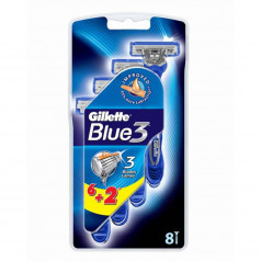 Самобръсначка Gillette blue 3 6+2 бр