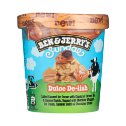 Сладолед Ben&Jerry`s солен к-л и ш-д 425мл