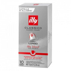 Nespresso съвместими капсули Illy Lungo Classico 10 бр
