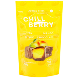 Манго в млечен шоколад 150гр chillberry