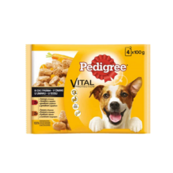 Храна Pedigree пауч смес 4х100 гр