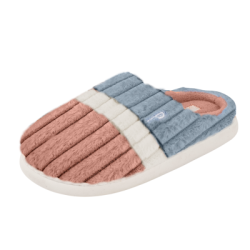 Дамски чехли многоцветен рипс Perletti