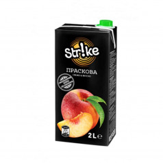 Плодова напитка Strike Праскова 2л