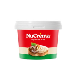 Течен Шоколад NuCrema Двуцветен 200гр