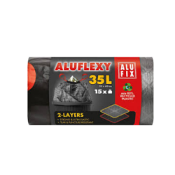 Торби за смет Alufix с връзки 35л/15бр гр.