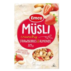 Мюсли Emco Crunchy Ягоди и Бадеми 375гр