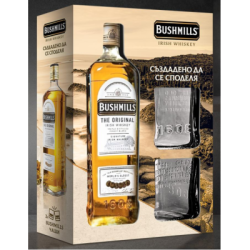 Уиски Bushmills 700мл + 2 чаши ниски