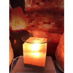 Арома-лампа Куб от Хималайска сол