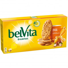 Бисквити Belvita Мед и Лешници 225гр