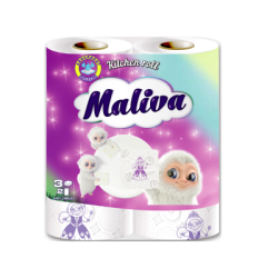 Кухненска хартия Maliva 3пл / 2 бр