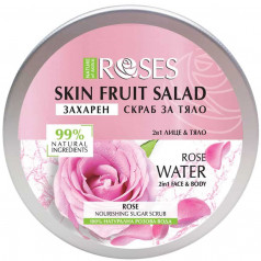 Скраб захарен Fruit Salad роз.вода 200мл
