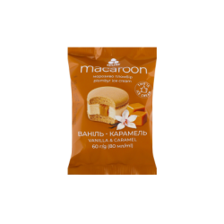 Сладолед Империум макарон в-лия/к-мел 60гр