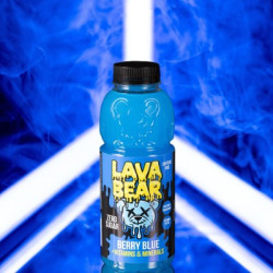 Напитка Lava Bear със синя малина 500мл