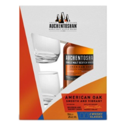 Уиски Auchentoshan AmericanOAK 0.7л +2чаши
