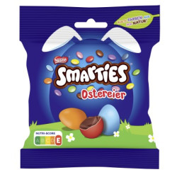 Мини шоколадови яйца Smarties 80гр
