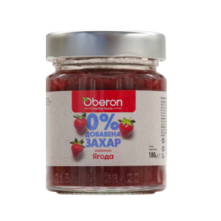 Конфитюр ягоди без захар Оберон 180гр