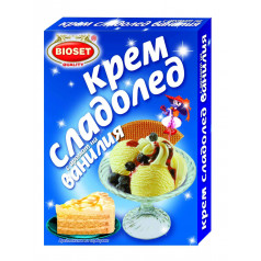 Крем сладолед Биосет ванилия 60 гр