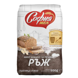 Брашно микс ръж и пшеница София Мел 500 гр