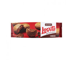 Меки бисквити Lovita с шоколад 127гр