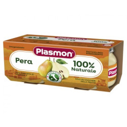 Плодово пюре с круша Plasmon 2x80гр