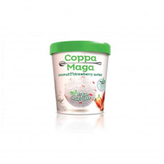 Сладолед Coppa Веган Кокос и Ягода 125мл