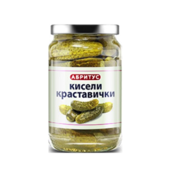 Кисели краставички Абритус 680гр