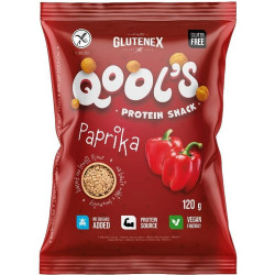 Снакс Qools без глутен с паприка 120гр