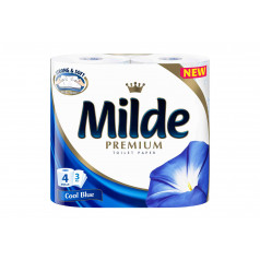 Тоал.хартия Milde Premium CoolBlue 3пл/4бр