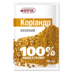 Кориандър млян 20гр впрок