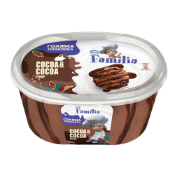 Сладолед Фамилия с какаов сироп 461гр