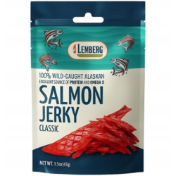 Джърки от сьомга класик 42гр