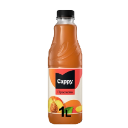 Плодова напитка Cappy праскова 1л PET