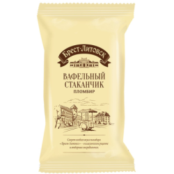 Сладолед брест-литовск ванил пломбир 75гр