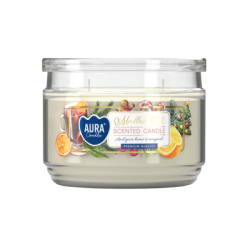 Свещ в буркан с капак гр.вино