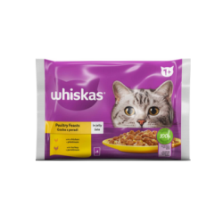 Храна Whiskas Pouch Птичи ястия 4 х 85 гр