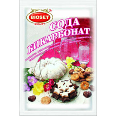 Сода бикарбонат Биосет плик 80 гр