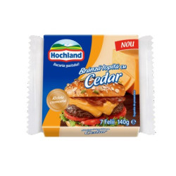Топено сирене Hochland с чедър слайс 140гр