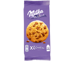 Бисквити Milka Choco cookies XL 184 гр