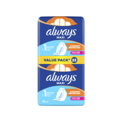 Превръзки Always макси дуо нормал 22бр