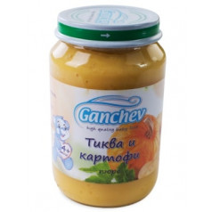 Пюре Ganchev Тиква и Картофи 190гр