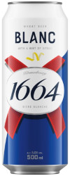 Бира Blanc 1664 кен 0.5л