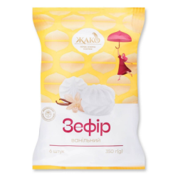 Зефир ванилия жако 350гр