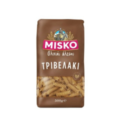 Пълнозърнести макарони Миско 500 гр.