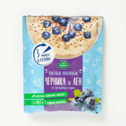 Овесени ядки с черна боровинка и лен 35гр