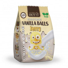 Безглутенова зърнена закуска ванилови топчета Jerry 375 гр