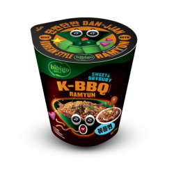 Инст.нудли bibigo корейско барбекю 98гр 