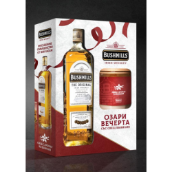 Уиски Bushmills 0.7л + свещ