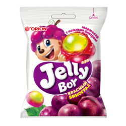 Желирани бонбони jelly boy грозде 66гр