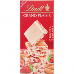 Шоколад Lindt Grand Plaisir бадем бял 150гр