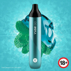 Vuse Go max Green Ice без никотин 1500